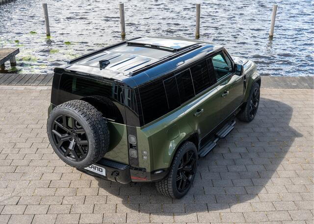 Land Rover DEFENDER 110 P300e 110 X-Dynamic HSE | Full Options | Woolstone Green | 6-persoons | 22" Urban WX-2 velgen |