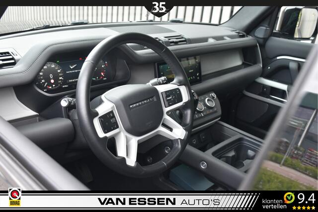 Land Rover DEFENDER D200 3.0L MHEV GRIJS KENTEKEN | PANO | LUCHTVERING | 360 CAMERA | TREKHAAK | 23 INCH!