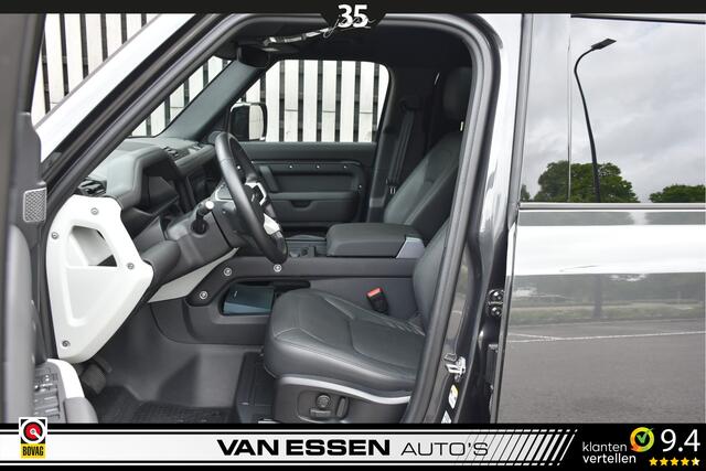Land Rover DEFENDER D200 3.0L MHEV GRIJS KENTEKEN | PANO | LUCHTVERING | 360 CAMERA | TREKHAAK | 23 INCH!