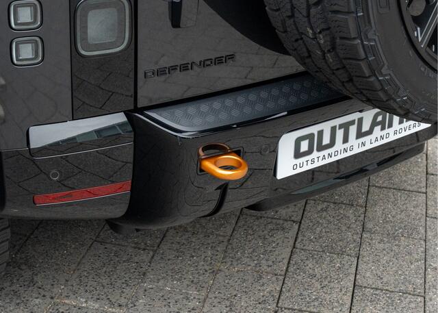 Land Rover DEFENDER 110 P300e 110 X-Dynamic HSE | Outland Edition II | Full Options | Koelkast | Carpathian Grey | Ebony leder |