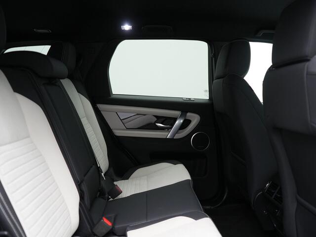 Land Rover DISCOVERY SPORT P300e 1.5 R-Dynamic HSE Plug In Hybrid 309pk Dealer O.H. PHEV | Trekhaak Afn. | Camera | Meridian Audio | Alcantara Sportstoelen Memory & Verwarmd | Stuur Verwarmd | Apple Carplay | Keyless | Blis | Navigatie | DAB |