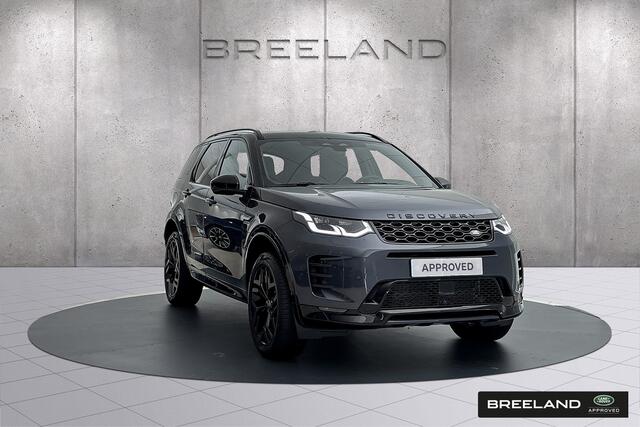 Land Rover DISCOVERY SPORT 1.5 P270e PHEV AWD Landmark Edition | Panoramadak | Cold Climate Pack | 20" Gloss Black Varesine Blue / Ebony