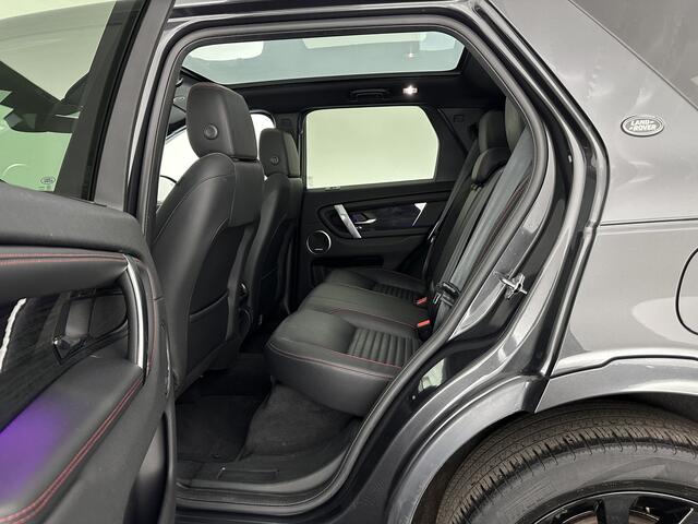Land Rover DISCOVERY SPORT P300e 1.5 R-Dynamic HSE (Plug-in) (INCL-BTW) *PANO | ADAPTIVE-CRUISE | LEATHER | FULL-LED | BLINDSPOT | CAMERA | MERIDIAN-AUDIO | BLINDSPOT | KEYLESS | SHIFTPADDLES | PRIVACYGLASS | NAVI-FULLMAP | MEMORY-PACK | AMBIENT-LIGHT