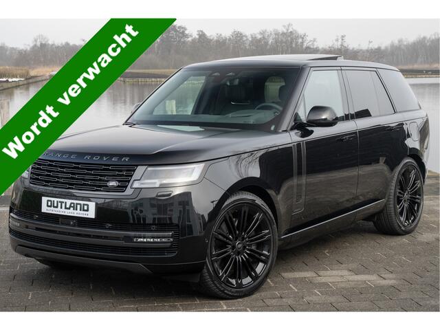 Land Rover RANGE ROVER P550e Autobiography | VERWACHT | Santorini Black | Ebony leder | Hot Stone massage | 23" inch |