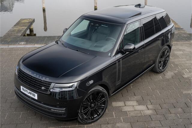 Land Rover RANGE ROVER P550e Autobiography | VERWACHT | Santorini Black | Ebony leder | Hot Stone massage | 23" inch |