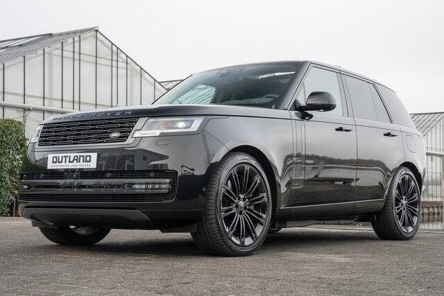 Land Rover RANGE ROVER P550e Autobiography | VERWACHT | Santorini Black | Ebony leder | Hot Stone massage | 23" inch |