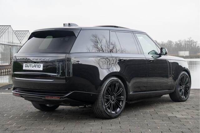 Land Rover RANGE ROVER P550e Autobiography | VERWACHT | Santorini Black | Ebony leder | Hot Stone massage | 23" inch |