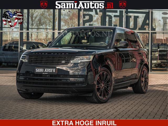 Land Rover RANGE ROVER P550e 551 PK GARANTIE TOT 14-03-2029 | ACHTERAS BESTURING | SOFT CLOSE | HEAD-UP | FACELIFT MODEL | 23 INCH VELGEN | PANORAMADAK | STUURVERWARMING | STOEL KOELING | Incl btw | Fabrieksgarantie tot 14-03-2029 - Geniet van gemoedsrust met uitgebreide dekkin