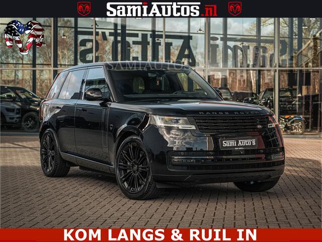 Land Rover RANGE ROVER P550e 551 PK GARANTIE TOT 14-03-2029 | ACHTERAS BESTURING | SOFT CLOSE | HEAD-UP | FACELIFT MODEL | 23 INCH VELGEN | PANORAMADAK | STUURVERWARMING | STOEL KOELING | Incl btw | Fabrieksgarantie tot 14-03-2029 - Geniet van gemoedsrust met uitgebreide dekkin