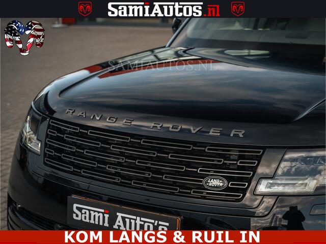 Land Rover RANGE ROVER P550e 551 PK GARANTIE TOT 14-03-2029 | ACHTERAS BESTURING | SOFT CLOSE | HEAD-UP | FACELIFT MODEL | 23 INCH VELGEN | PANORAMADAK | STUURVERWARMING | STOEL KOELING | Incl btw | Fabrieksgarantie tot 14-03-2029 - Geniet van gemoedsrust met uitgebreide dekkin