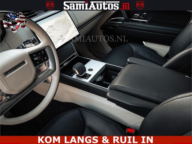 Land Rover RANGE ROVER P550e 551 PK GARANTIE TOT 14-03-2029 | ACHTERAS BESTURING | SOFT CLOSE | HEAD-UP | FACELIFT MODEL | 23 INCH VELGEN | PANORAMADAK | STUURVERWARMING | STOEL KOELING | Incl btw | Fabrieksgarantie tot 14-03-2029 - Geniet van gemoedsrust met uitgebreide dekkin