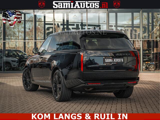 Land Rover RANGE ROVER P550e 551 PK GARANTIE TOT 14-03-2029 | ACHTERAS BESTURING | SOFT CLOSE | HEAD-UP | FACELIFT MODEL | 23 INCH VELGEN | PANORAMADAK | STUURVERWARMING | STOEL KOELING | Incl btw | Fabrieksgarantie tot 14-03-2029 - Geniet van gemoedsrust met uitgebreide dekkin