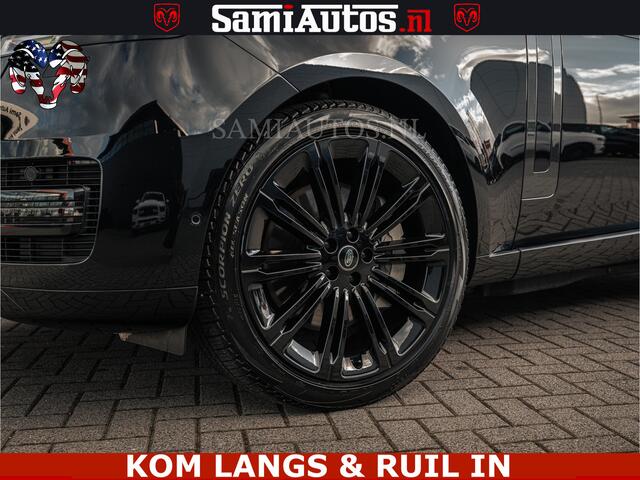Land Rover RANGE ROVER P550e 551 PK GARANTIE TOT 14-03-2029 | ACHTERAS BESTURING | SOFT CLOSE | HEAD-UP | FACELIFT MODEL | 23 INCH VELGEN | PANORAMADAK | STUURVERWARMING | STOEL KOELING | Incl btw | Fabrieksgarantie tot 14-03-2029 - Geniet van gemoedsrust met uitgebreide dekkin