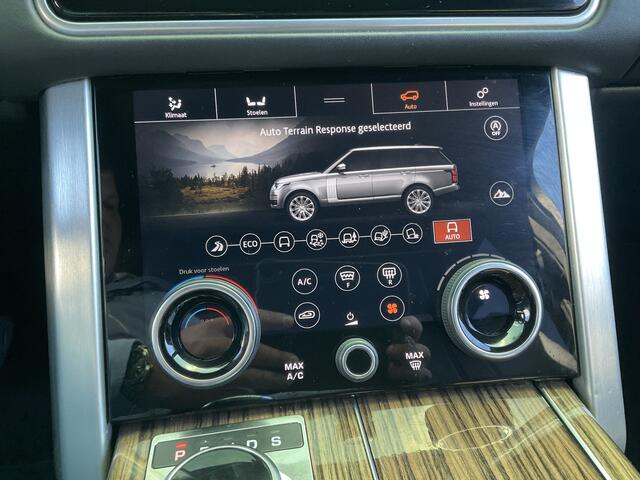 Land Rover RANGE ROVER P400e Vogue Pano Meridian Memory Leer Luchtvering 360° Dealer-Serviced! PHEV