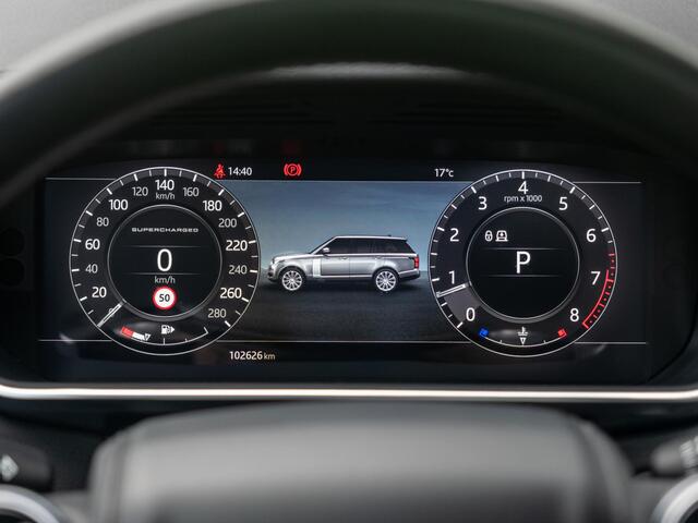 Land Rover RANGE ROVER 5.0 V8 SC P525 Autobiography | Volleder | Panoramadak | Black pack | Meridian Surround | Elek trekhaak | 22" | 360 Cam | Volledig dealer onderhouden