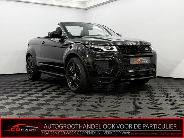 Land Rover RANGE ROVER EVOQUE Convertible 2.0 TD4 HSE Dynamic Leder, Camera, Navi, Keyless start, Stoelverwarming, Meridian, Memory stoelen, Rijstrook correctie