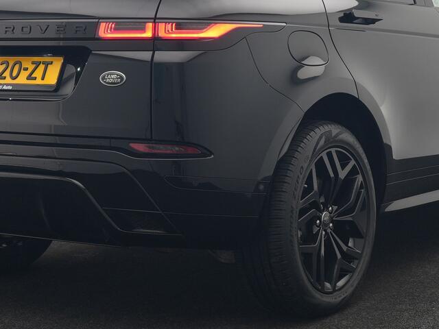 Land Rover RANGE ROVER EVOQUE P300e AWD R-Dynamic PHEV 309pk | Panodak | 360 Camera | Adaptive Cruise | Head Up | Meridian Audio | Lederen Sportstoelen Memory & Verwarmd | Keyless | Apple Carplay | Sfeerverlichting | Navigatie | Virtual | DAB | Plug In Hybrid |