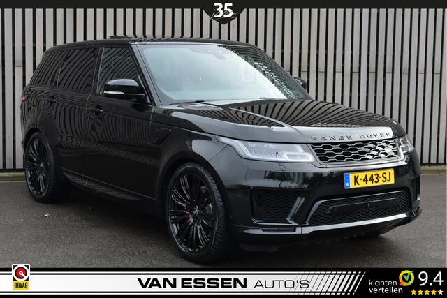 Land Rover RANGE ROVER SPORT P400e Limited Edition Pano 360-Camera Trekhaak ACC Meridian Head-Up Stoelverw/Ventilatie Vol Opties!