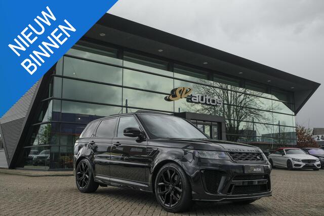 Land Rover RANGE ROVER SPORT P575 SVR 575pk Panoramadak *BTW* Head-up Alcantara Schaalstoelen 22" LMV