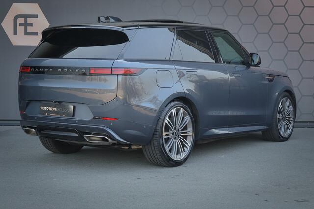 Land Rover RANGE ROVER SPORT 3.0 P550e Autobiography PHEV | ADAPTIVE CRUISE | SOFTCLOSE | MASSAGE | STOELVERWARMING & VERKOELING | STUURVERWARMING | SUEDE HEMEL | 23 INCH | APPLE CARPLAY | ACHTERASBESTURING |