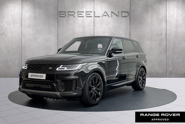 Land Rover RANGE ROVER SPORT P400e SE Panoramadak | 21 inch Gloss black Santorini Black / Ebony