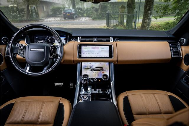 Land Rover RANGE ROVER SPORT 2.0 P400e HSE Dynamic Panorama Cognac Interieur 21"