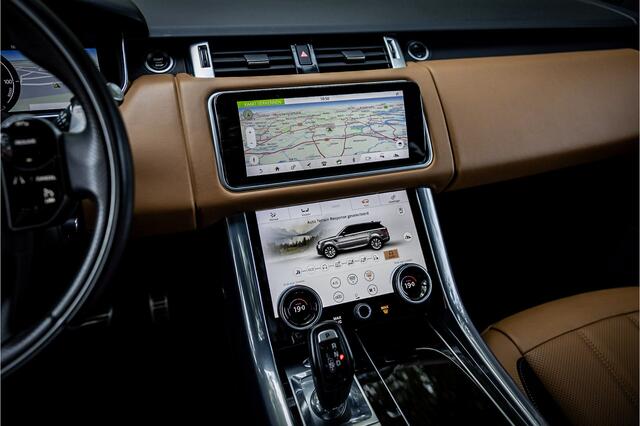 Land Rover RANGE ROVER SPORT 2.0 P400e HSE Dynamic Panorama Cognac Interieur 21"