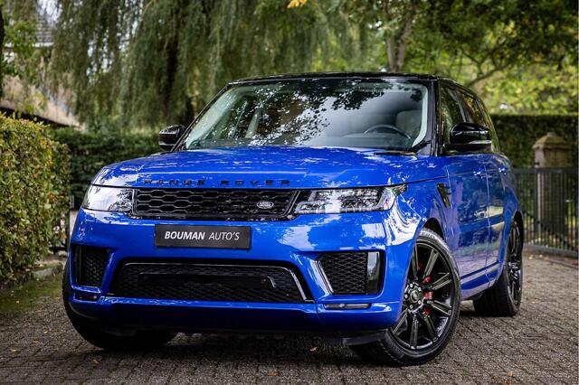 Land Rover RANGE ROVER SPORT P400e HSE Dynamic SVO Velocity Blue Panorama Meridian