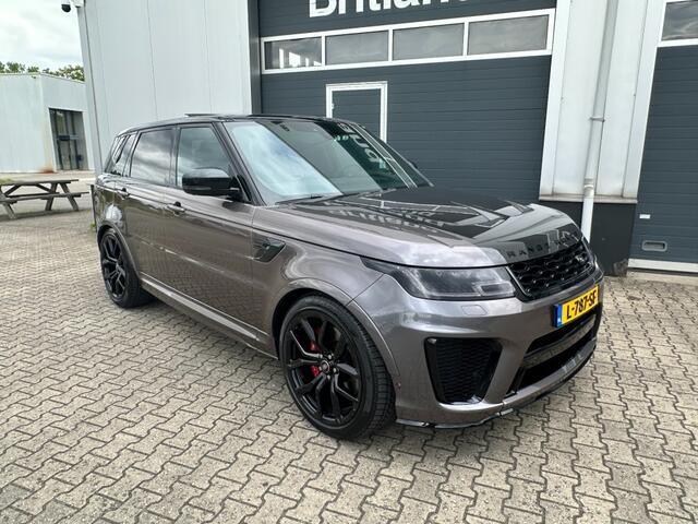 Land Rover RANGE ROVER SPORT 5.0 V8 SC 575pk SVR bj2020 *Carbon *SVO *Pano *Adaptive *Head-up