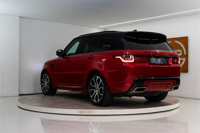 Land Rover RANGE ROVER SPORT 2.0 P400e Autobiography 404PK | Firenze Red | Pano | Sfeer | Meridian | Leder | Lucht | 12 MND Garantie
