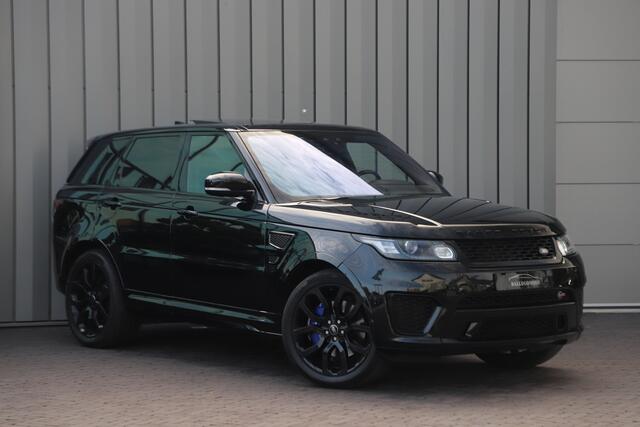 Land Rover RANGE ROVER SPORT 5.0 V8 Supercharged SVR | 550PK | Luchtvering | Keyless-go | Schaalstoelen | Carbon | Meridian 3D | Memory | 2017.