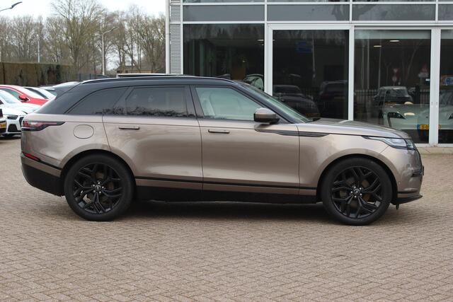 Land Rover Velar Range Rover 2.0 I4 AWD R-Dynamic HSE / Panoramadak / Camera / Head-up / Cognac Leder / 21'' / Meridian High End / Stoelmassage+Ventilatie+Verwarming / Keyless / Dodehoek / DAB / Cruise Control Adaptief