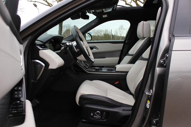 Land Rover Velar Range Rover 2.0 I4 Turbo AWD R-Dynamic HSE / Trekhaak / Panoramadak / 360Camera / Head-up / Laser LED / 21'' / Meridian High End / Stoelmassage+Verwarming / Stuurverwarming / DAB / ACC
