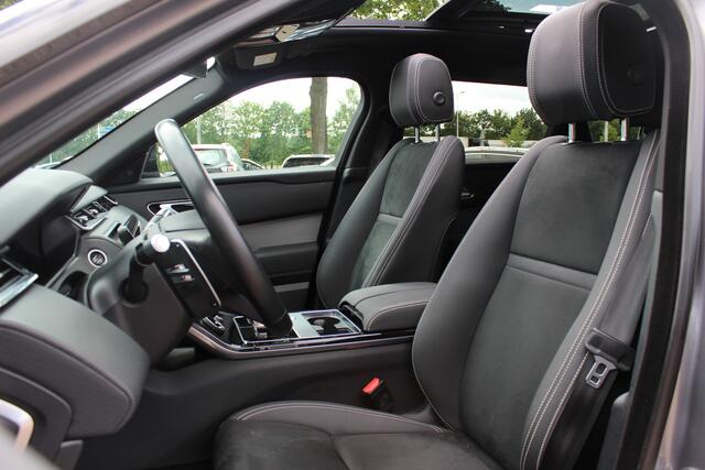 Land Rover Velar Range Rover 2.0 P400e R-Dynamic SE / Panoramadak / Camera / Head-up / Leder&Alcantara / 20'' / Matrix LED / Stoelverwarming / Dodehoek / DAB / Cruise Control