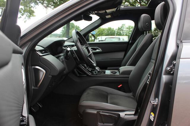 Land Rover Velar Range Rover 2.0 P400e R-Dynamic SE / Panoramadak / Camera / Head-up / Leder&Alcantara / 20'' / Matrix LED / Stoelverwarming / Dodehoek / DAB / Cruise Control