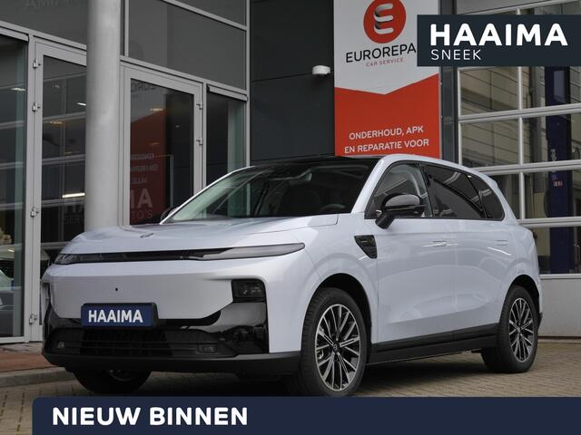 Leapmotor B10 Design ProMax 67.1 kWh | Nu in de showroom en dit jaar nog leverbaar | Wltp 434km | 750kg trekgewicht | Stoel en stuur verwarming | 360 graden camera | Lederen bekleding | Panoramadak | Led | Regensensor | Sfeerverlichting | Elektrisch verstelbare voorsto