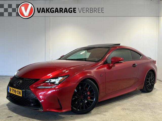 Lexus RC 300h F SPORT Line | Navigatie | LM Velgen 19" | Voorstoelen Verwarmd/Geventileerd | Achteruitrijcamera + PDC Voor en Achter | Lederen Bekleding |