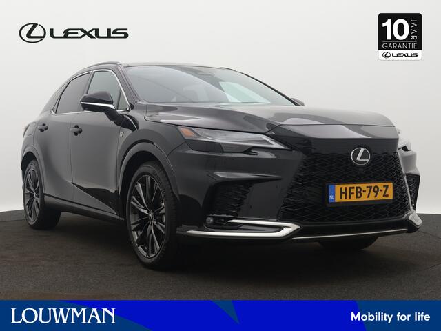 Lexus RX 450h+ Plug-in Hybrid F Sport Design | Panoramadak | Dodehoekdetector | 360 Camera | Stoelgeheugen | Head-up Display | Stoelverwarming/-Verkoeling | Stuurverwarming |