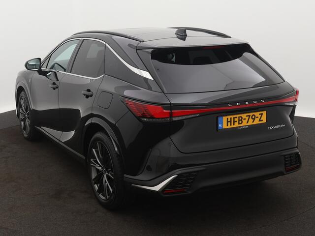 Lexus RX 450h+ Plug-in Hybrid F Sport Design | Panoramadak | Dodehoekdetector | 360 Camera | Stoelgeheugen | Head-up Display | Stoelverwarming/-Verkoeling | Stuurverwarming |