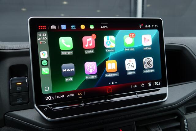 MAN TGE 35 | 140Pk Aut. 3.140 | Dubbel Cabine | L3H2 | 12.9'' Display | 5-persoons Nieuw Model