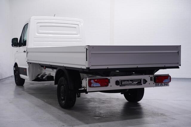 MAN TGE 2.0 TDI 140 pk L4 Pick Up / Open Laadbak Airco, Apple Carplay, Cruise Control, Geveerde Stoel, LxBxH 430x203x40 cm, 3-Zits