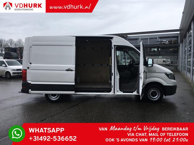 MAN TGE 3.140 2.0 TDI DSG Aut. L3H3 BPM VRIJ! 270Gr.Deuren/ Gev.Stoel/ Navi/ Carplay/ Camera/ Cruise/ Trekhaak/ Airco