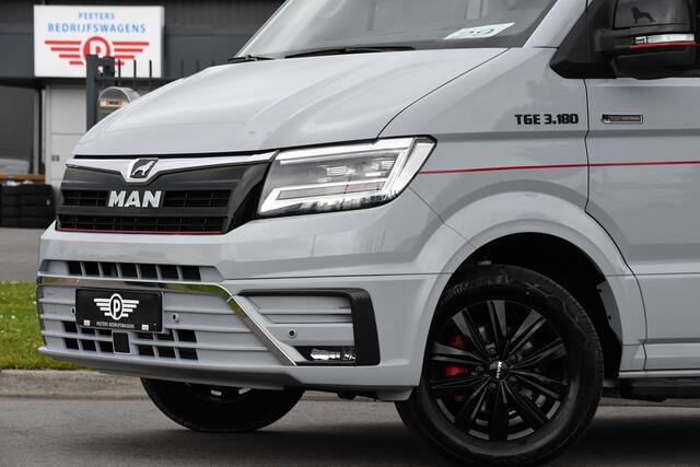 MAN TGE 35 2.0 Lion Edition L3H3 Individual EX btw - EX BPM, Camera, Cruise, Carplay, Leder, Clima, LED, Stoelverwarming, Carbon, 177PK, Automaat, Uniek!
