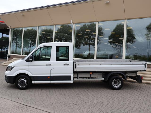 MAN TGE 50 2.0 TDI 177 PK DSG AUT. D.C. DUBBEL LUCHT 7-PERS. OPEN LAADBAK + 3500 KG TREKHAAK | STANDKACHEL