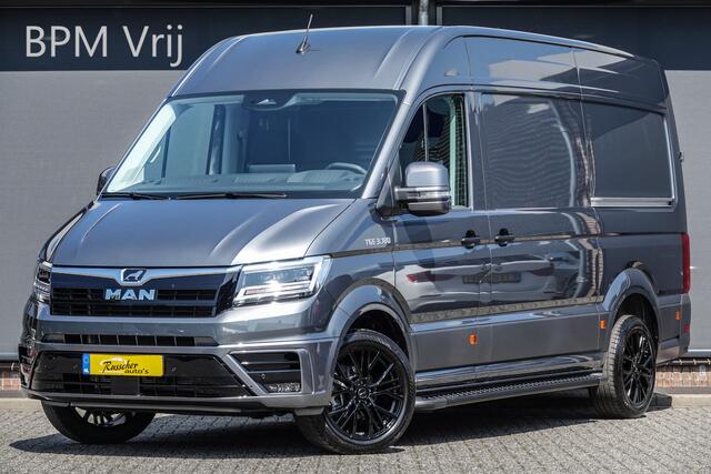 MAN TGE 35 | 177Pk | 3.180 | L3H3 | 2x schuifdeur | 12,9'' Display | 3.500Kg Trekgewicht | Nieuw Model | 19'' MAK | Indium Grey