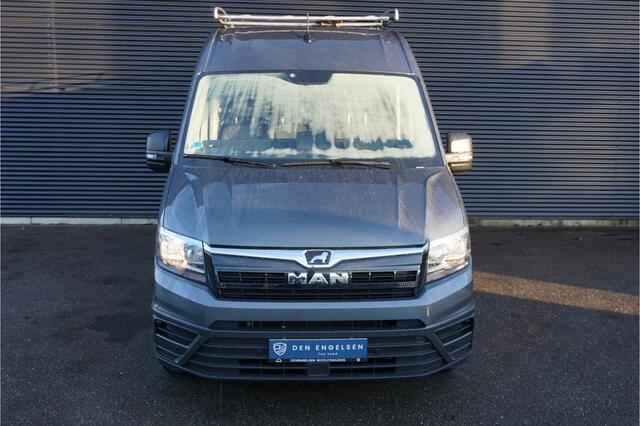 MAN TGE 3.180 177pk Automaat L3H3/L2H2 Navigatie Apple Carplay Trekhaak Cruise control Imperiaal + Trap Camera