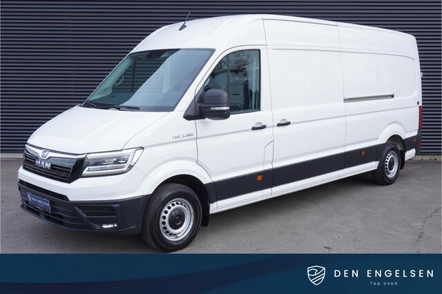 MAN TGE 180pk Automaat L4H3/L3H2 2x Schuifdeur Apple Carplay Camera LED Trekhaak Cruise Control Stoelverwarming