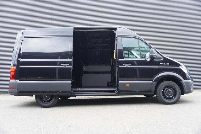 MAN TGE Man TGE 3.140 L3H3 Hoog Aut 2 schuifdeuren 35 2.0 Standaard L3 Hoog FACELIFT Commander BOMVOL!