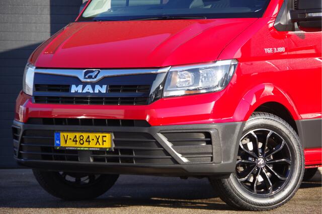 MAN TGE 35 3.180 2.0 L3H3 177PK AUT. 3-ZITS, TREKHAAK, GEV. STOEL, CAMERA, CRUISE, AIRCO, NL AUTO, NAP