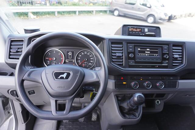 MAN TGE 5.180 dubbellucht 180pk open laadbak Trekhaak Standkachel Cruise control 3-Zits Euro6